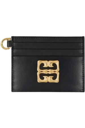 Givenchy Tilbehør, Dame, Sort, ONE SIZE, Læder, Sort Læderkortholder Pung