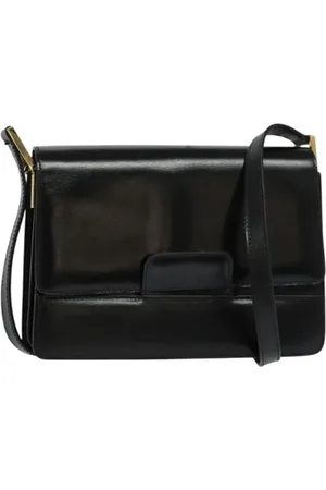 Gucci Pre-owned, Dame, Sort, ONE SIZE, Uld, Pre-owned Laeder gucci-tasker