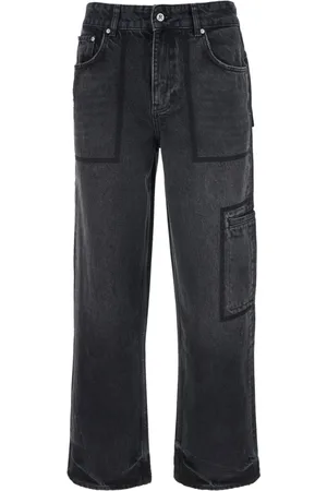 Represent Jeans, Herre, Sort, W33, Denim, Sort Denim Cargo Jeans