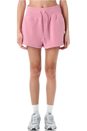 Nike Shorts, Dame, Lyserød, XS, Bomuld, Essentielle Fleece Shorts til Kvinder