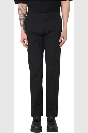 Carhartt Bukser, Herre, Sort, W30, Sorte Cargo Bukser med Flere Lommer