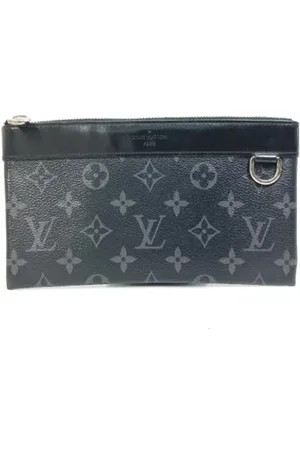 LOUIS VUITTON Pre-owned, Herre, Sort, ONE SIZE, Pre-owned canvas tasker