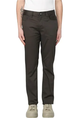 Armani Exchange Bukser, Herre, Grøn, W29, Bomuld, Grønne afslappede chinos