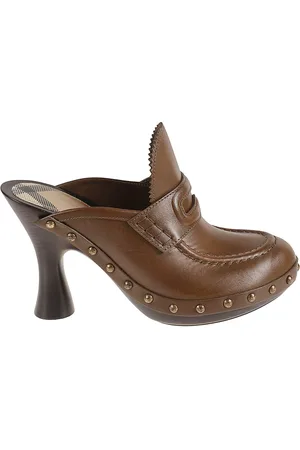 Burberry Sko, Dame, Brun, 37 EU, Uld, Stilfulde sandaler til kvinder