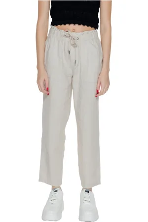 Street one Bukser, Dame, , 2XS, Linned, Regelmæssige Linnedbukser Forår/Sommer Kollektion