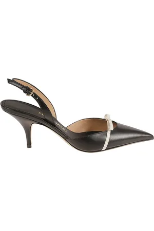 Salvatore Ferragamo Sko, Dame, Sort, 38 EU, Sort Hælet Gylla Pumps