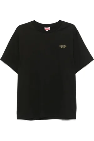 Kenzo Top, Herre, Sort, M, Uld, Slange T-shirt Stilfuldt Afslappet Tøj