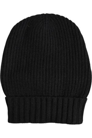 Dolce & Gabbana Tilbehør, Dame, Sort, ONE SIZE, Cashmere, Luksuriøs Cashmere Strik Hue