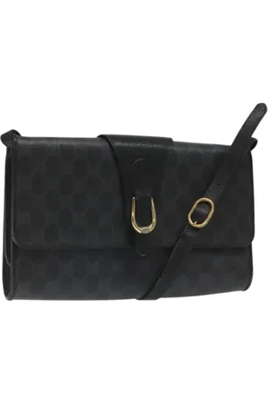 Gucci Pre-owned, Dame, Sort, ONE SIZE, Uld, Pre-owned Laeder gucci-tasker