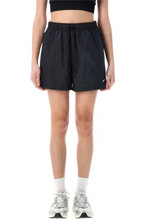 Nike Shorts, Dame, Sort, XS, Sort Atletisk Elastisk Taljeshorts