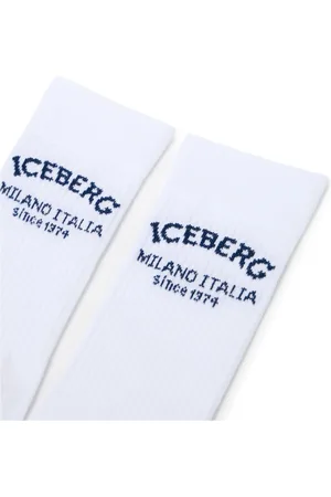 Iceberg Tilbehør, Herre, Hvid, 100 CM, Bomuld, Model Test Tilbehør