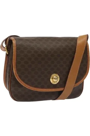 Céline Pre-owned, Dame, Brun, ONE SIZE, Uld, Pre-owned Laeder celine-tasker