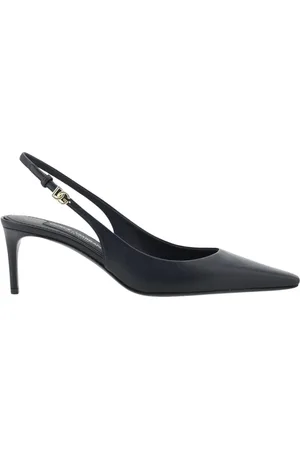 Dolce & Gabbana Sko, Dame, Sort, 38 1/2 EU, Læder, Sorte Kitten Heel Pumps