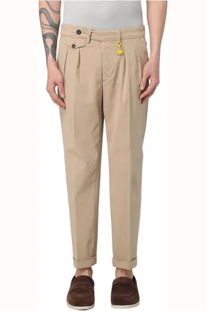 Manuel Ritz Bukser, Herre, , XL, Uld, Slim-Fit Bukser med Detaljer