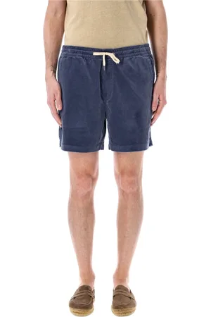 Ralph Lauren Shorts, Herre, Blå, L, Bomuld, Korte Volley Shorts til Mænd
