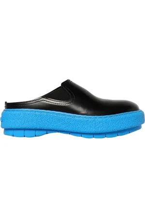 SUNNEI Sko, Herre, Sort, 42 EU, Læder, Sort Læder Slip-On Sneakers