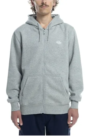Dickies Sweathshirts & Hoodies, Herre, Grå, L, Uld, Summerdale Full-Zip Hoodie