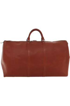 LOUIS VUITTON Pre-owned, Dame, Brun, ONE SIZE, Tyl, Pre-owned Laeder louis-vuitton-tasker