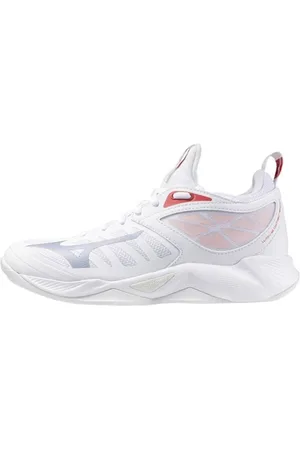 Mizuno Sko, Dame, Hvid, 40 EU, Wave Dimension Hvide Sneakers
