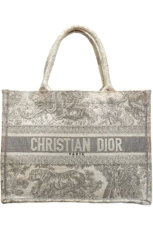 Dior Pre-owned, Dame, , ONE SIZE, Tyl, Pre-owned Canvas totes