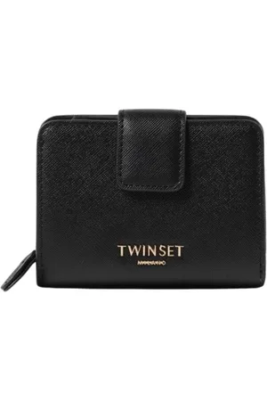 Twin-Set Tilbehør, Dame, Sort, ONE SIZE, Uld, Sort Damepung Elegant Organisator