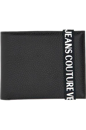 VERSACE Tilbehør, Herre, Sort, ONE SIZE, Uld, Stilfuldt herre pung