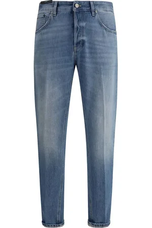 PT Torino Jeans, Herre, Blå, W34, Bomuld, Reggae Jeans Klassisk Fem-Lomme Design