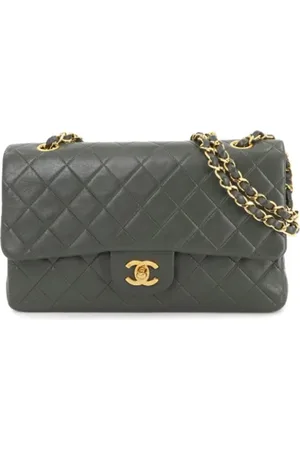 CHANEL Pre-owned, Dame, Sort, ONE SIZE, Uld, Pre-owned Laeder chanel-tasker
