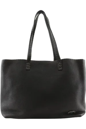 Fendi Pre-owned, Dame, Brun, ONE SIZE, Tyl, Pre-owned Laeder totes