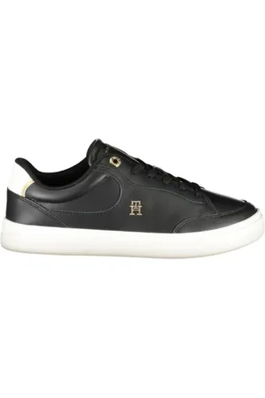 Tommy Hilfiger Sko, Dame, Sort, 36 EU, Polyester, Sort Polyester Snøresko