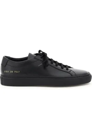 COMMON PROJECTS Sko, Dame, Sort, 39 EU, Læder, Original Achilles Læder Sneakers