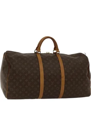 LOUIS VUITTON Pre-owned, Dame, Brun, ONE SIZE, Tyl, Pre-owned canvas tasker