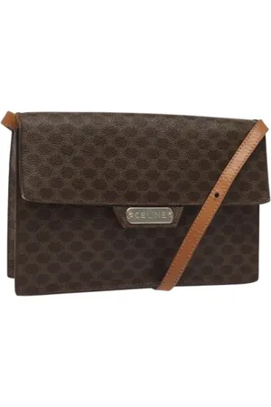 Céline Pre-owned, Dame, Brun, ONE SIZE, Uld, Pre-owned Laeder celine-tasker