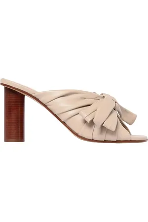 J.W.Anderson Sko, Dame, , 39 EU, Sorte Bow-Detalje Hælede Sandaler