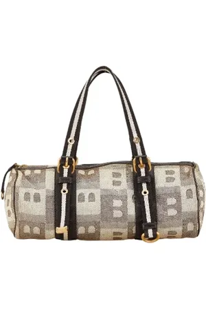 Bally Pre-owned, Dame, , ONE SIZE, Tyl, Pre-owned canvas håndtasker