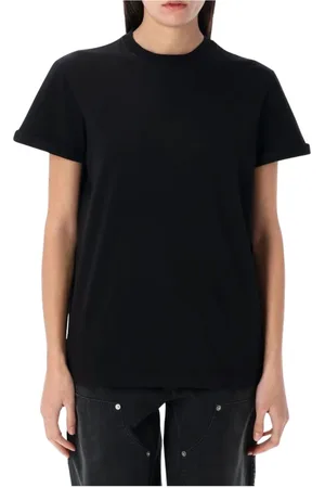 Golden Goose Top, Dame, Sort, L, Bomuld, Sort Crew Neck T-Shirt Kvinde