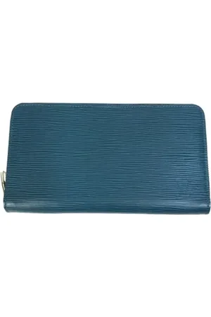 LOUIS VUITTON Pre-owned, Herre, Blå, ONE SIZE, Læder, Pre-owned Laeder louis-vuitton-tasker