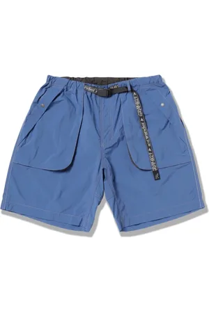 Gramicci Shorts, Herre, Blå, M, Nylon, Blå Børstet Nylon Shorts