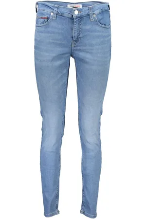 Tommy Hilfiger Jeans, Dame, Blå, W29 L30, Bomuld, Lysblå Skinny Jeans Nora Stil