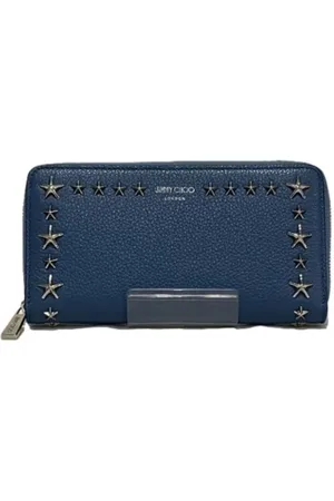 Jimmy Choo Pre-owned, Dame, Blå, ONE SIZE, Tyl, Pre-owned Laeder hndtasker