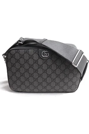 Gucci Pre-owned, Dame, Grå, ONE SIZE, Uld, Pre-owned Canvas gucci-tasker