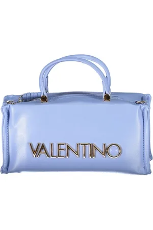 Valentino by Mario Valentino Taske, Dame, Blå, ONE SIZE, Uld, Elegant Blå Damehåndtaske