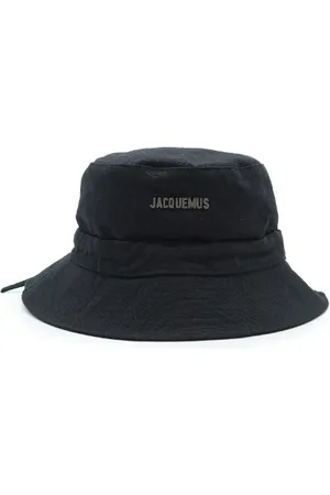 Jacquemus Pre-owned, Dame, Sort, ONE SIZE, Bomuld, Pre-owned Bomuld hatte