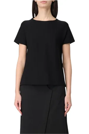 LIVIANA CONTI Top, Dame, Sort, M, Sort Strikbluse