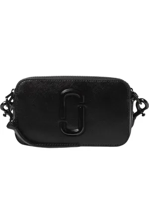 Marc Jacobs Taske, Dame, Sort, ONE SIZE, Læder, Sort Syntetisk Saffiano Læder Mini Taske