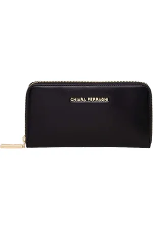 Chiara Ferragni Tilbehør, Dame, Sort, ONE SIZE, Polyester, Lynlås Pung
