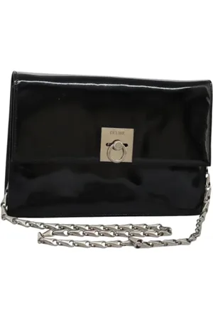 Céline Pre-owned, Dame, Sort, ONE SIZE, Uld, Pre-owned Canvas celine-tasker