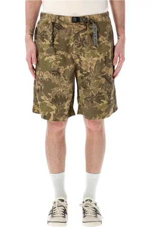 Brain Dead Shorts, Herre, Flerfarvet, M, Brun Casual Snørebukser