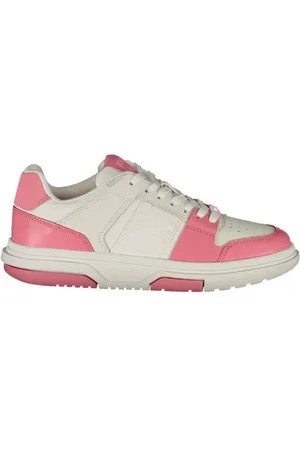 Tommy Hilfiger Sko, Dame, Lyserød, 36 EU, Polyester, Polyester Sneakers til kvinder