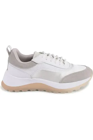 Calvin Klein Sko, Dame, Flerfarvet, 41 EU, Polyester, Hvid Polyesterblandings Sneaker